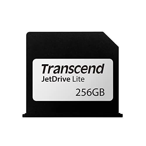 Limited offer: Transcend 256GB JDL130 JetDrive Lite 130 Expansion Card for MacBook Air 13 Inch (Late 2010 - 2017) up to 95/55 MB/s TS256GJDL130 from 45.26 EUR to 45.26 EUR (save 0%)