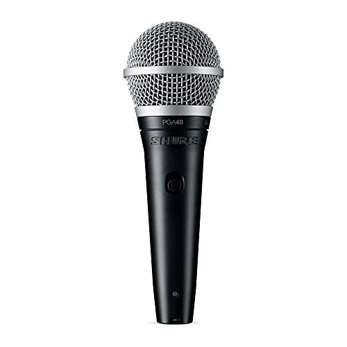 Shure PGA48 Niere Dynamisches Gesangsmikrofon mit XLR-zu-XLR-Kabel