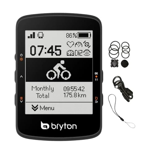 Zeitlich begrenztes Angebot: Fahrradcomputer Bryton Rider 460E, Einheitsgröße, Schwarz von 99.95 € auf 85.49 € (14% Rabatt)