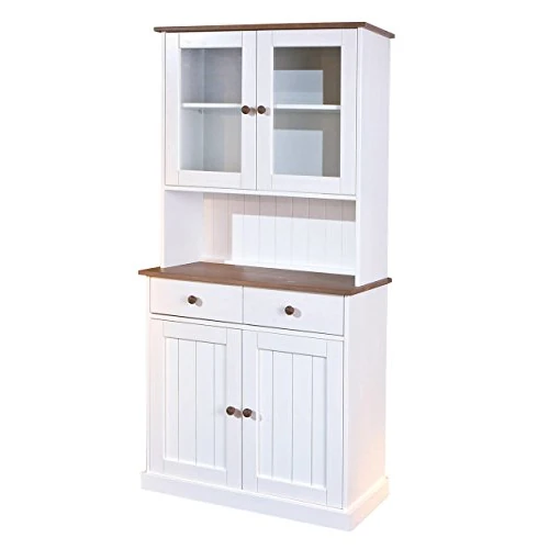 Inter link Furniture FSC Buffet, Westerland - 5.2, White Sepia, 90 x 45 x 181 cm