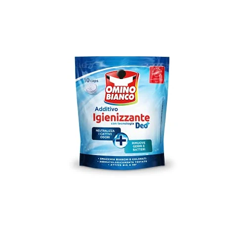 Omino Bianco – idrocaps desinfectante, hipoalergénico, 10 Cápsulas – 200 g