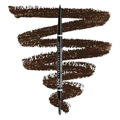 Offerta a tempo: NYX Professional Makeup Matita sopracciglia, Micro Brow Pencil, Due lati con matita automatica e scovolino, Tonalità: Espresso - 56% da 10.90 € a 4.85 €