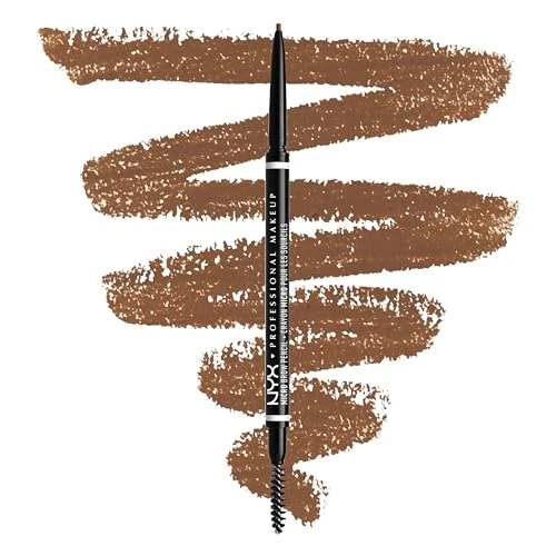 Oferta limitada: NYX Professional Makeup Lápiz de cejas perfectas Micro Brow Pencil, Dos lados: cepillo espiral y lápiz de cejas automático, Fórmula vegana, Tono: Auburn de 9.95 € a 9.20 € (ahorro 8%)