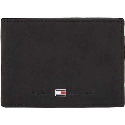 Offerta a tempo: Tommy Hilfiger Uomo Portafoglio Johnson Mini Piccolo, Nero (Black), Taglia Unica - 40% da 64.90 € a 38.99 €