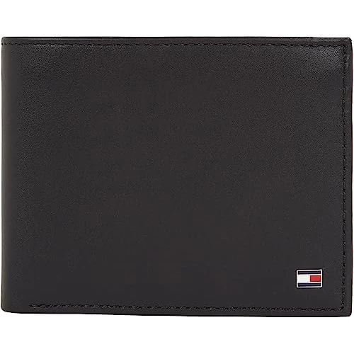 Begrenztes Angebot: Tommy Hilfiger Herren Portemonnaie Eton Trifold mit Münzfach von 38.21 EUR auf 38.21 EUR (Rabatt 0%)