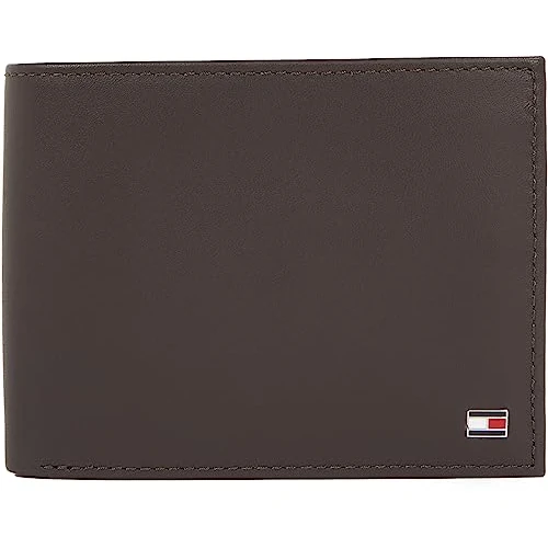 Limited-time offer: Tommy Hilfiger Men’s Eton Wallet with Coin Pocket, Brown (Brown), One Size from 65.00 GBP to 46.45 GBP (save 29%)
