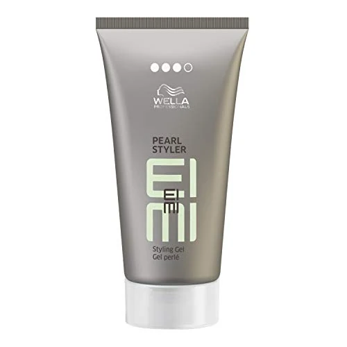 Wella Professionals EIMI Pearl Styler Hair Texture Styling Gel, Flexible Strong Hold and Shine, Professional Styling Product, Hold Level 3, 30ml