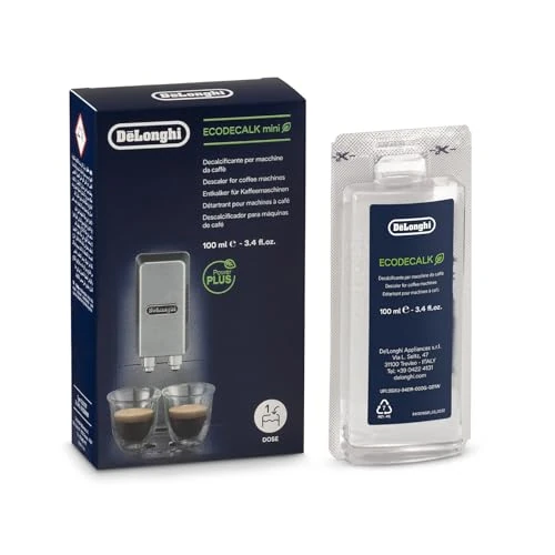 De'Longhi Original EcoDecalk DLSC101 Ontkalker voor koffiezetapparaten en volautomatische koffiemachines, universele kalkoplosser voor 1 ontkalkingsproces, bevat natuurlijke grondstoffen van