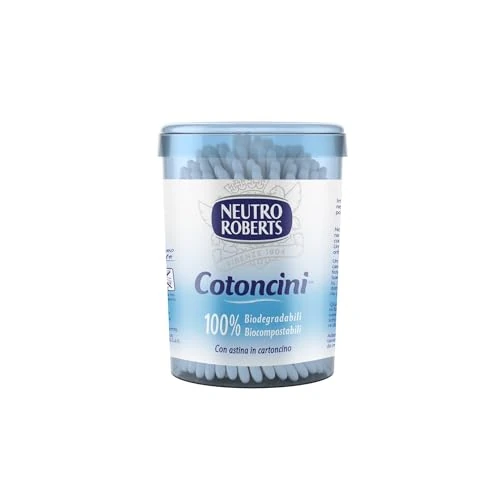 Neutro Roberts – Bastoncillos de algodón suave, con camomila, extra delicados – 100 unidades