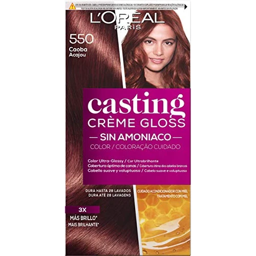 Offerta a tempo: LOreal Paris Casting Creme Gloss Baño De Color 550 Caoba - 29% da 8.21 € a 5.87 €