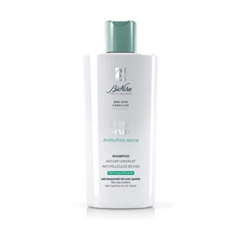 Bionike Defence Hair - Shampoo Dermopurificante Antiforfora per Capelli con Forfora Secca, Azione Detergente e Antibatterica, , 200 ml l'imballaggio può variare