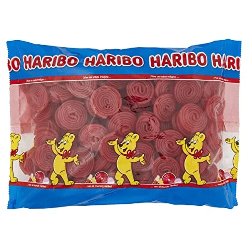 Haribo Rotella Red Liquorice Wheel Shape 2.0 kg