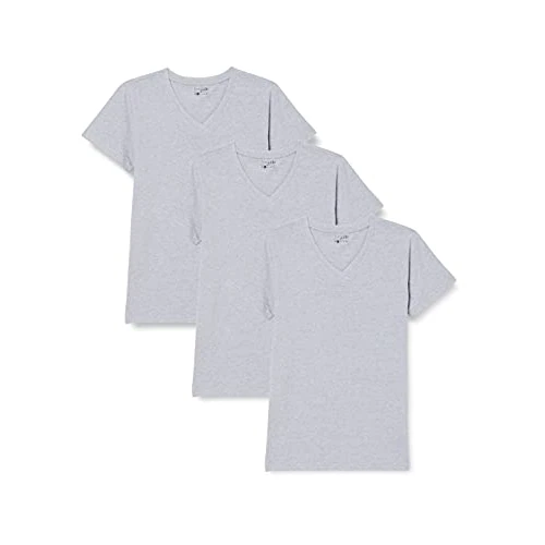 Offerta a tempo: berydale BD158, Maglietta con Scollo a V Donna, Grigio, S - 20% da 29.99 € a 24.01 €