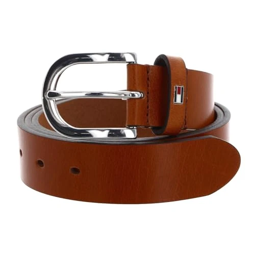 Tommy Hilfiger Pasek damski, brązowy (Cognac), 75