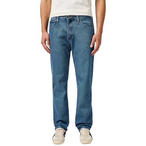 Offerta a tempo: Wrangler Authentics Mens Classic Regular-fit Jean, Jeans Uomo, Stonewash Mid, 29W / 32L - 0% da 46.35 € a 46.35 €