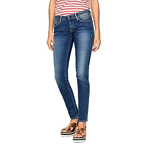 Pepe Jeans PL201040 dames jeans recht - - 28W/30L