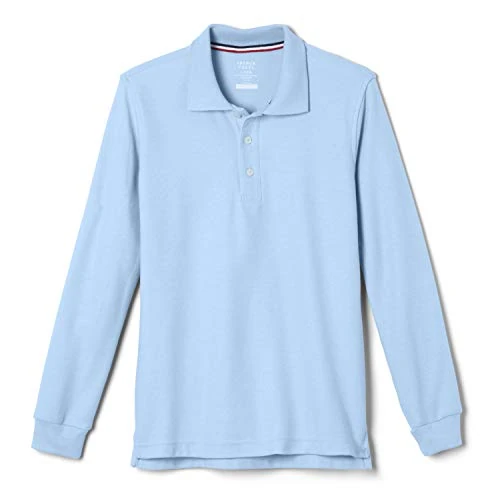 Oferta limitada: French Toast Boys Long Sleeve Pique (Standard & Husky) Polo Shirt, Light Blue, 3T US de 11.62 € a 11.62 € (ahorro 0.00%)
