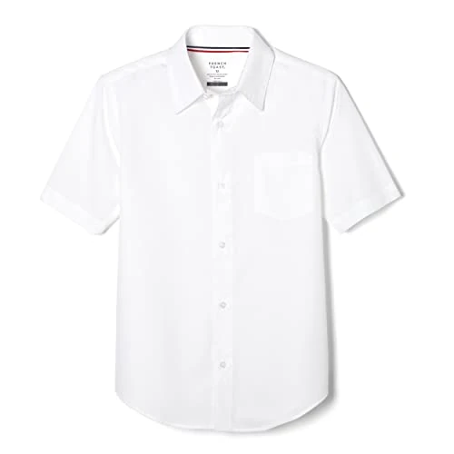 Offerta a tempo: French Toast Camicia da Bambino Elegante, Classica, a Maniche Corte, in Popeline, Blu, 3 Years - 56% da 16.76 € a 7.30 €