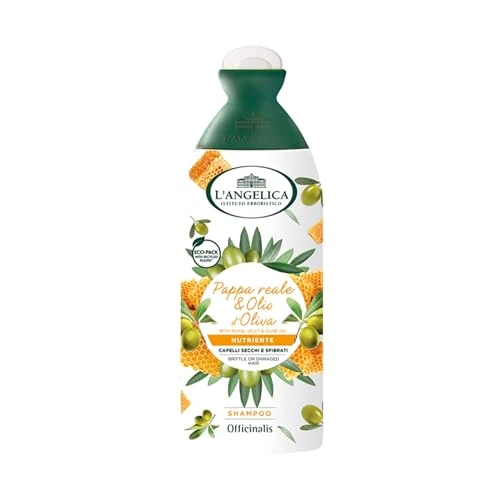 L'Angelica – Champú nutritivo, jalea real y aceite de oliva – 250 ml