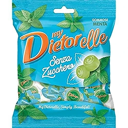 Offerta a tempo: Dietorelle Gommose Menta, 70g - 48% da 2.29 € a 1.19 €