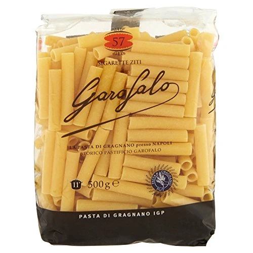 Garofalo - Sigarette Ziti, Pasta Di Semola Di Grano Duro - 500 G