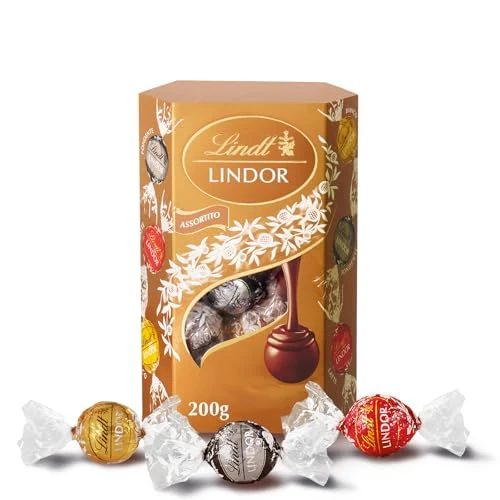 Begrenztes Angebot: Lindt - Bombones lindt lindor exagonal surtido 200 g von 18.69 EUR auf 18.69 EUR (Rabatt 0%)