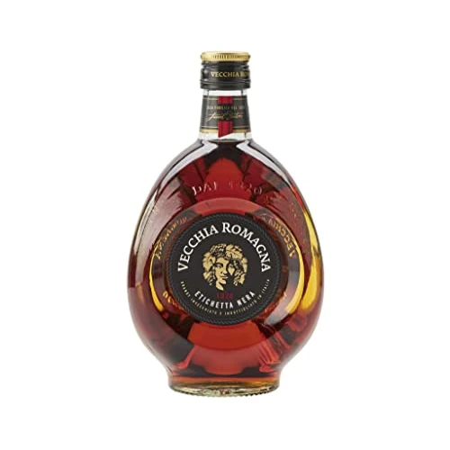 Offerta a tempo: Vecchia Romagna Etichetta Nera 70cl - Brandy con doppio invecchiamento, gusto elegante e deciso. 38% vol. - 19% da 12.70 € a 10.35 €