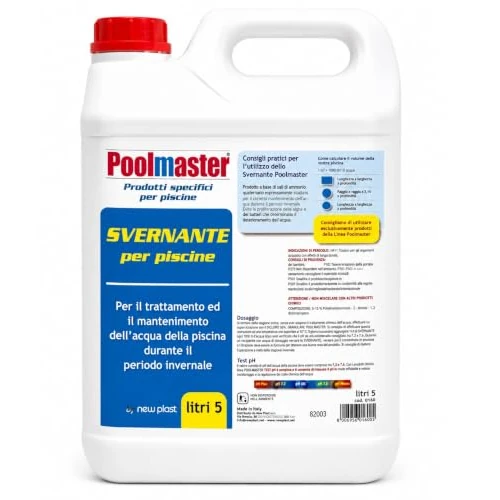 Offerta a tempo: New Plast 0160 Svernante Liquido per Piscina, 5 L | Aiuta a preservare la qualità dell'acqua durante la pausa invernale - 0.00% da 22.90 € a 22.90 €