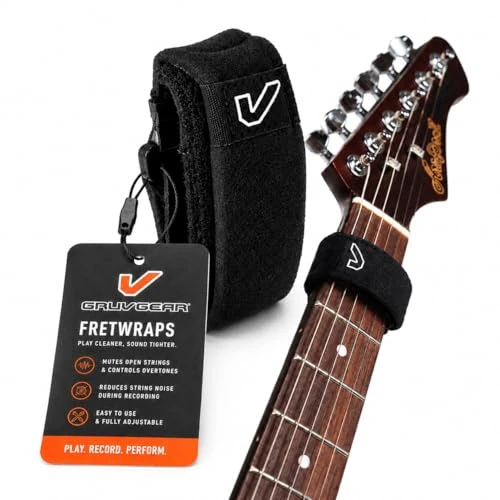 Oferta limitada: Gruv Gear FretWraps String Muter 1-Pack (Black, Small) de 15.41 € a 15.41 € (ahorro 0.00%)