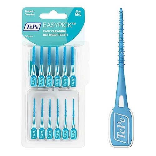 Offerta a tempo: Stick interdentale TePe EasyPick, Blu, ISO M-L, 36pz - 25% da 5.50 € a 4.10 €