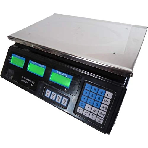 Offerta a tempo: TEMPO DI SALDI Bilancia Elettronica Digitale Professionale Da 5 Gr A 40 Kg Con Divisione 5 Gr - 41% da 50.90 € a 29.99 €