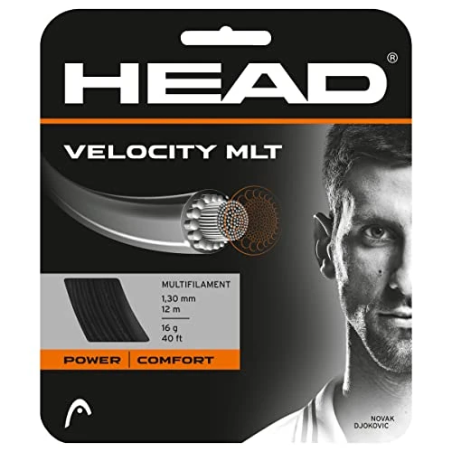 Tijdelijke aanbieding: HEAD Velocity MLT Set tennissnaren voor volwassenen, uniseks, zwart, 17 van 13.00 € naar 13.00 € (0.00% korting)