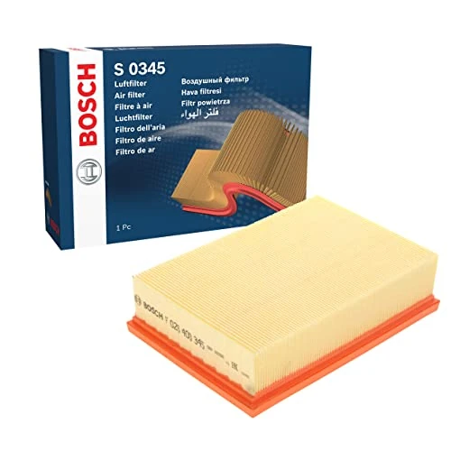 Offerta a tempo: Bosch Filtro Aria per Auto S0345 - Trattiene le particelle solide all'esterno della presa d'aria - Resistente all'umidità ed altamente resistente alla trazione - 0.00% da 20.59 € a 20.59 €