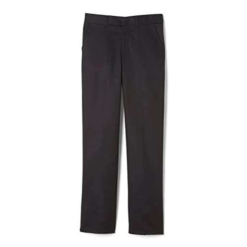 Oferta limitada: French Toast - Pantalón de Sarga de Corte Holgado para niño con Cintura Ajustable, Negro, 10 de 24.95 € a 12.58 € (ahorro 50%)