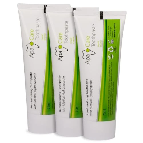 Offre limitée : ApaCare Dentifrice Réparateur Émail Liquide Hydroxyapatite Fluor 3x75ml de 15.99 € à 15.99 € (0.00% de remise)
