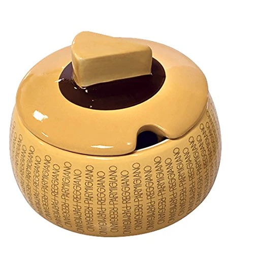 Offerta a tempo: Parmigiano Reggiano Formaggiera classica in ceramica con cucchiaino - 0.00% da 24.40 € a 24.40 €