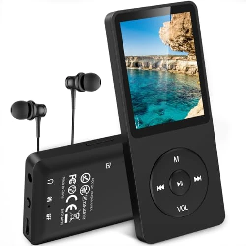 Offerta a tempo: AGPTEK Lettore MP3 Classico 16GB,fino a 70 Ore di Autonomia,Schermo da 1,8" - 0.00% da 34.99 € a 34.99 €