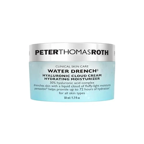 Limited-time offer: Peter Thomas Roth | Water Drench® Hyaluronic Cloud Cream Hydrating Refillable Moisturizer | Hyaluronic Acid Cream For All Skin Types, Line-Smoothing, Fragrance-Free from $55.00 to $50.00 (save 9%)