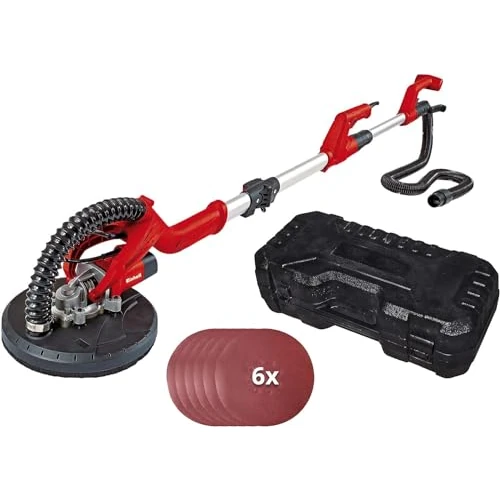 Oferta limitowana: Einhell Tc-Dw 225 Szlifierka do Gipsu, Czarny/Czerwony, 6 tarczy z 599.90 zł na 599.90 zł (oszczędź 0.00%)
