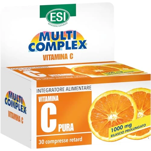 Offerta a tempo: ESI - Esi Vitamina C Pure Retard 1000mg 30 Compresse - 927291260 - 44% da 9.90 € a 5.52 €