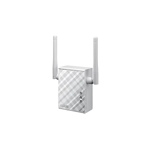 Offerta a tempo: ASUS RP-N12- Wireless N300 Ripetitore/Access Point/Ponte, Antenna Esterna, Installazione Rapida tramite Pulsante WPS, Indicatore LED, Wi-Fi 802.11n, Porta LAN RJ45, Bianco - 46% da 36.88 € a 19.90 €
