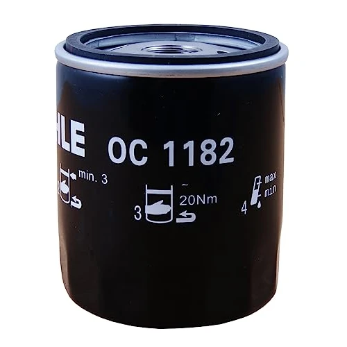 Offerta a tempo: MAHLE Filtro olio OC1182 | Compatibile con: MAZDA 3, 3 Stufenheck, CX-5 - 0.00% da 8.99 € a 8.99 €