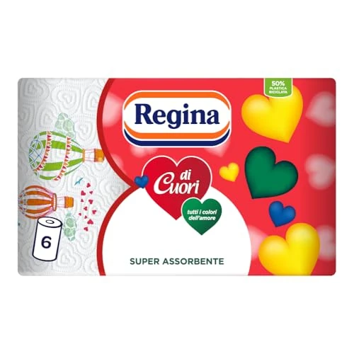 Limited-time offer: Kitchen Paper Queen of Hearts 6 r from 12.18 GBP to 12.18 GBP (save 0%)