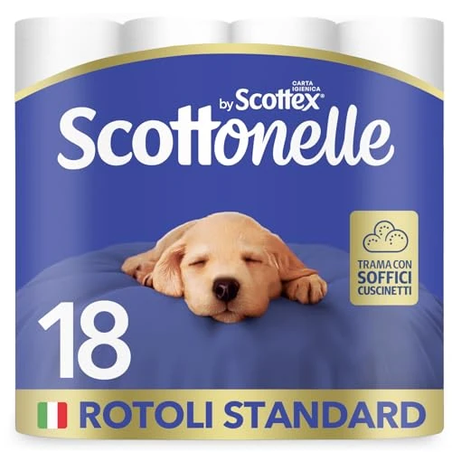 Beperkte aanbieding: Scottex Scottonelle toiletpapier, zacht en gewatteerd, 18 rollen van 15.83 EUR naar 15.83 EUR (besparing 0%)