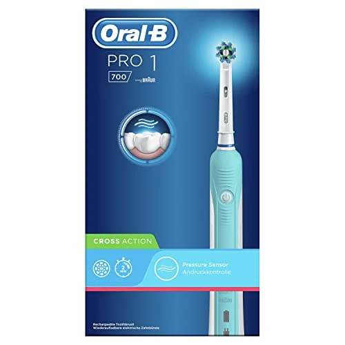 Offre limitée : Oral-B PRO 700 Cross Action Brosse à Dents Électrique par Braun de 49.99 EUR à 28.76 EUR (remise 42%)