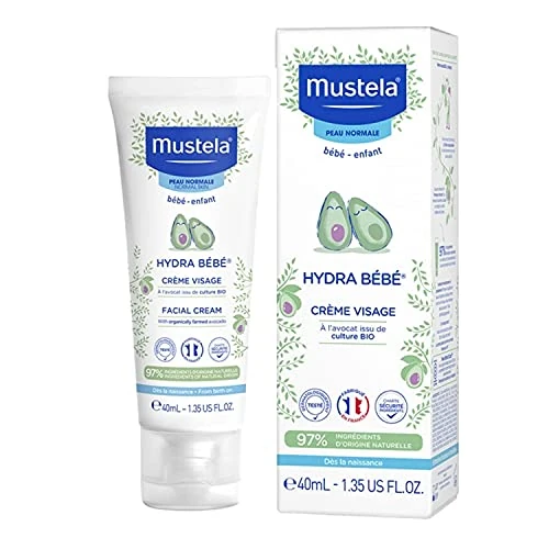 Mustela S0578807 Crema Hidratante Hydra Bebe, 40 Ml, Multicolor, Vanilla