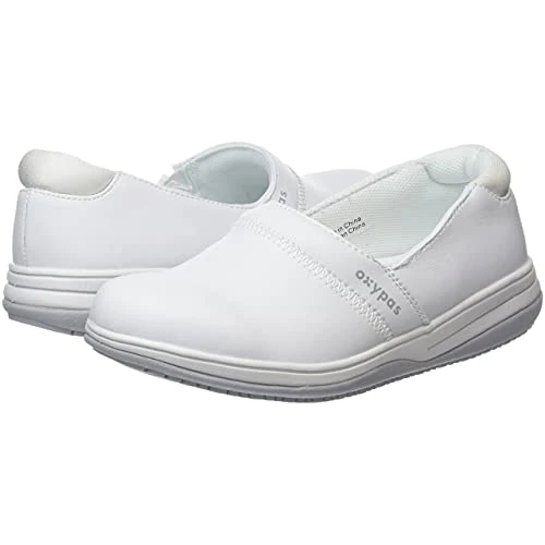 Limited offer: Slip-On Work Shoe for Women - Safety Jogger Suzy White UK 3,5 EU 36, Lightweight Slip Resistant, Anti-Static Work Slipper, Ideal for Nurses and Heathcare from 39.95 EUR to 27.93 EUR (save 30%)