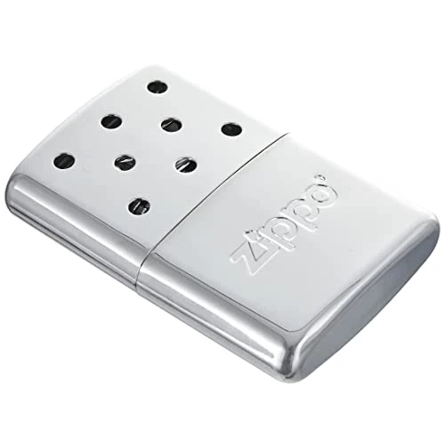 Limited-time offer: Zippo - Hand Warmer, 12 Hours Heat, Refillable with Lighter Fuel, Reusable, Pocket Warmer, Highly Polished Chrome from 29.95 GBP to 29.95 GBP (save 0%)
