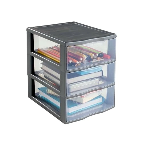 Oferta limitada: SUNDIS Orgamix, torre de almacenamiento de plástico, 3 cajones, formato A5 de 12.90 € a 12.90 € (ahorro 0.00%)
