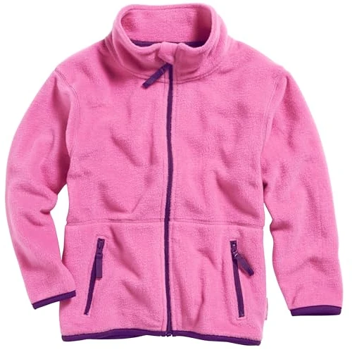 Playshoes Fleece-Jacke Unisex Kinder Outdoor-Oberteil, pink, 86